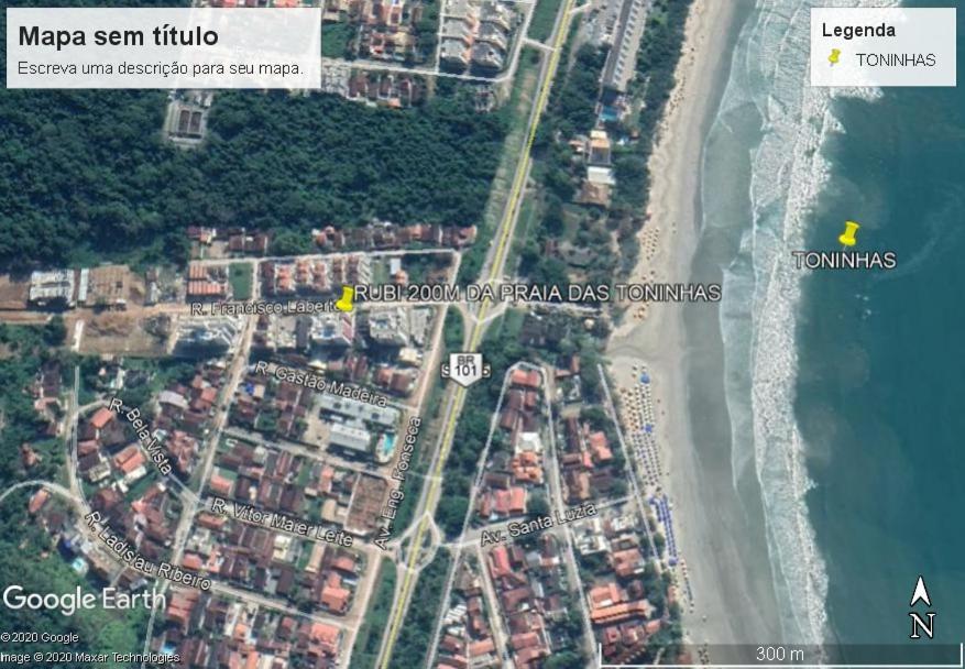 Rubi 101 - 100 Mts Da Praia อูบาตูบา ภายนอก รูปภาพ